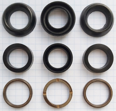 Комплект манжет ТехУм аналог KIT 42476 для Annovi Reverberi RCS 8.17-15.15, Ø15 мм