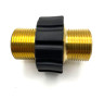 BF-9231 Соединительная муфта для шлангов высокого давления с изоляцией, 400 бaр, М22х1,5/М22х1,5 латунь, TORNADO