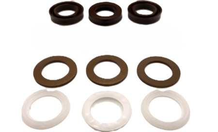 590104008 Комплект уплотнений/манжет ВЫСОКОГО давления для TOR BM 12.18/15.20 /15.25 N, Ø18 мм, 9 шт. 