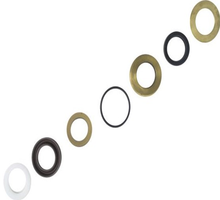 Kit MZ8 MAZZONI MMD Комплект уплотнений с латунью на 1 поршень D20 мм, ZX.2415, IDROBASE Италия