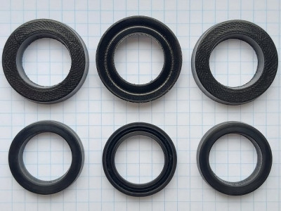 Комплект манжет ТехУм аналог для Kranzle и машины ROTHENBERGER, Ø20 мм