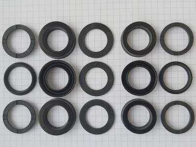 Комплект манжет ТехУм аналог KIT 100, 50190672/5019067200 для Comet RW 4035, Ø20 мм