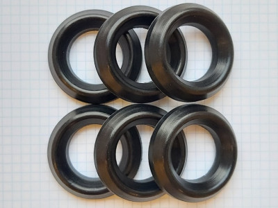 Комплект манжет ТехУм аналог для Pratissoli KL 30, F881020008, Ø30 мм