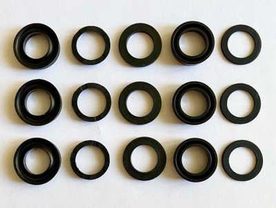 Комплект манжет ТехУм аналог KIT A 1.905-736.0 для Hawk NHD PLUS, Ø16 мм