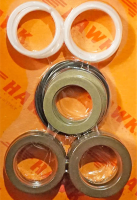 1.099-747.0/260077/10997470 KIT A Комплект водяных уплотнений для Hawk NMT 1520 Ø20 мм, Оригинал Hawk