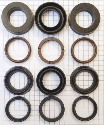 Комплект манжет ТехУм аналог KIT для Bertolini TML 1220-2020 с восстановленной головкой, Ø18 мм