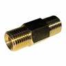 M-57045 Переходник/ниппель 1/4"М - 1/4"М удлиненный, 400 бар, латунь
