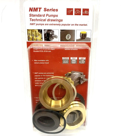 1.905-578.0/260078 Комплект водяных уплотнений на 1 поршень с латунью HAWK NMT Ø20 