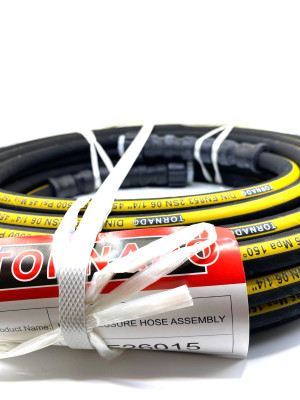 CF26015 Шланг высокого давления TORNADO гайка-гайка, 2SN-06, 450 бар, 15 м, двухоплеточный