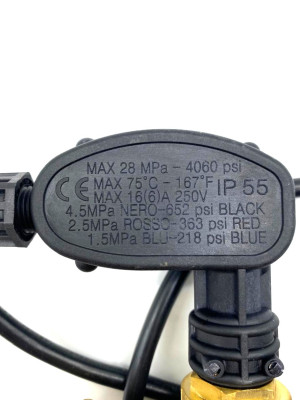 0215010560/4072000039 Регулятор высокого давления V-3 аналог VRT3 микропереключателем Totol Stop, 310 Бар, MOR0202