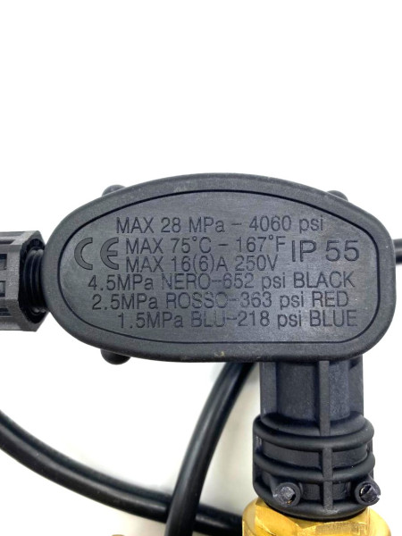 0215010560/4072000039 Регулятор высокого давления V-3 аналог VRT3 микропереключателем Totol Stop, 310 Бар, MOR0202