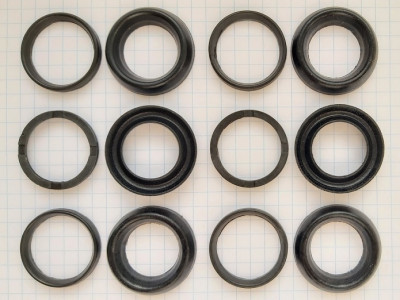 Комплект манжет ТехУм аналог KIT 2608.01 для Hawk MT-MTI pumps 2008 series, Ø20 мм