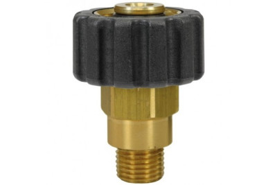 M-56160 Переходник M22x1.5 гайка - 3/8"М внешняя, 400 бар, латунь