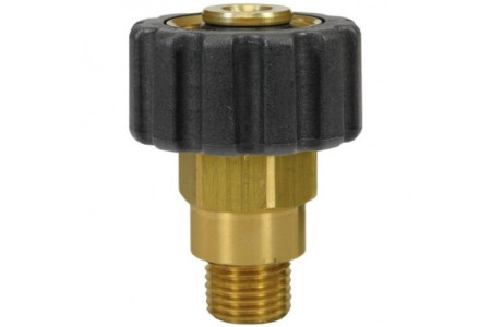 M-56160 Переходник M22x1.5 гайка - 3/8"М внешняя, 400 бар, латунь