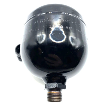 M-00008011N Гидропневмокомпенсатор 35-250 бар, 3/8"М внешняя, 0.25 литра без фитингов 