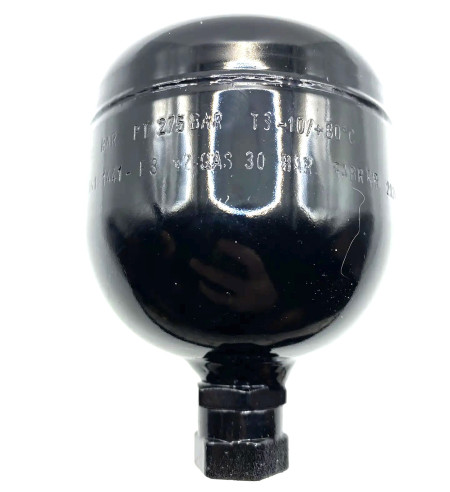 M-00008011N Гидропневмокомпенсатор 35-250 бар, 3/8"М внешняя, 0.25 литра без фитингов 