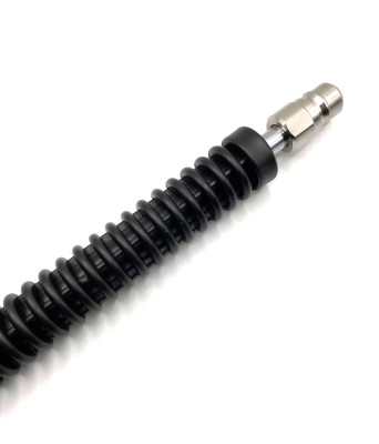 M-005 Пенокомплект TORNADO в сборе (ниппель нержавеющая сталь, муфта-байонет нержавеющая сталь, 250 Бар), копье L=60 см, пистолет, пенная насадка LS3 с бачком 1 литр