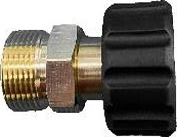 M-00091 Поворотная муфта/переходник ST-44 пистолет-шланг, M22x1.5 гайка - M22x1.5 внешняя, 400 бар