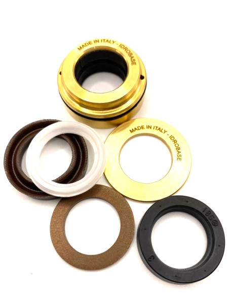 Комплект уплотнения плунжера с латунью KIT 290, для Interpump (IPG) Series 59, Е3В, Е3С, ZX.1994, Италия IDROBASE