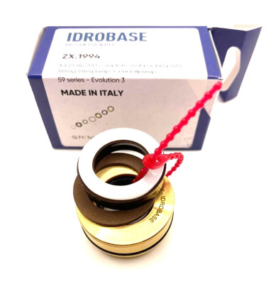 290 KIT Комплект уплотнения плунжера с латунью, для Interpump (IPG) Series 59, Е3В, Е3С, ZX.1994, Италия IDROBASE