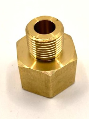 1/2 F-3/8 M Переходник, муфта 250 бар, латунь