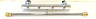BF-9103 Насадка для мойки днища - 280 бар, ширина 32 см, форсунки 4 шт