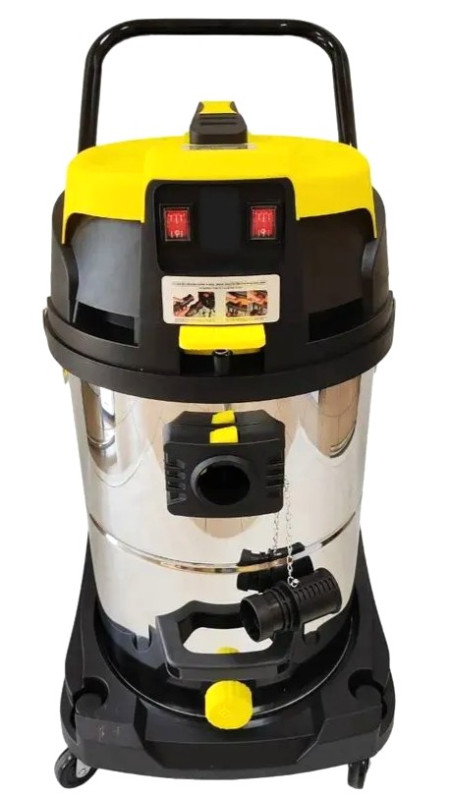 TB-113 ZERO Пылеводосос 2х1200 Вт, бак 60 литров, тележка