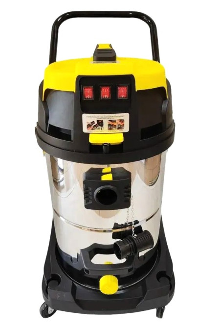 TB-114  ZERO Пылеводосос 3х1200 Вт, бак 60 литров, тележка