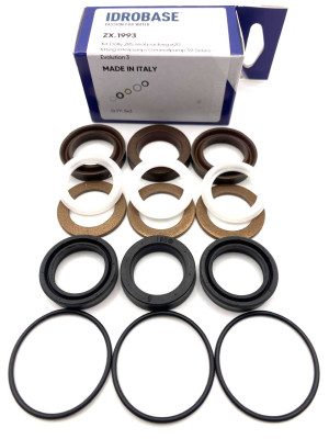 34028501 KIT 285 Комплект водяных уплотнений для IPG Series 59 Evolution 3 (E3B2515) Ø20 мм, ZX.1993, Италия IDROBASE