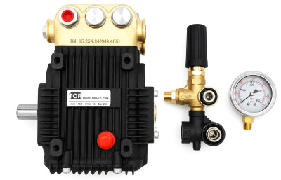 BM 15.25 N-1 TOR Плунжерный насос с аксессуарами 250 бар, 900 л/ч, 7.5 кВт
