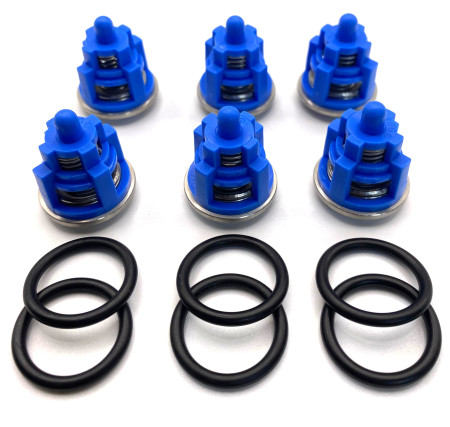 Комплект клапанов KIT 123 для насоса высокого давления Bertolini TML, TM, RAL, RB, ZX.1820, Италия IDROBASE