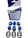 Комплект клапанов KIT 123 для насоса высокого давления Bertolini TML, TM, RAL, RB, ZX.1820, Италия IDROBASE