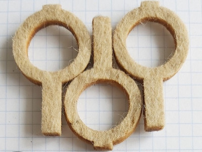 Фильтр язычковый аналог 43302 для CAT 310, 340, 350, 3 шт.