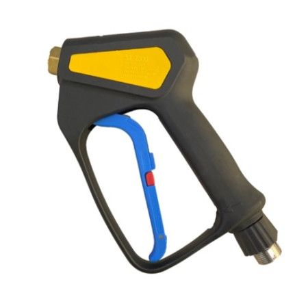 M-ST313 Пистолет/курок высокого давления аналог R+M ST-2300 FREEZE STOP (защита от замерзания) с ВРАЩАЮЩЕЙСЯ МУФТОЙ, плавный пуск, керамика, 310 бар, 45 л/мин, М22х1,5 TORNADO