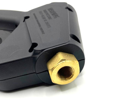 M-ST312 Пистолет/курок высокого давления аналог R+M ST-2300 WEEP (текущий-защита от замерзания) с ВРАЩАЮЩЕЙСЯ МУФТОЙ, плавный пуск, керамика, 310 бар, 45 л/мин, М22х1,5 TORNADO