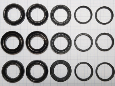 Комплект манжет ТехУм аналог KIT 102, 5019003900/50190039 для Comet FW2, Ø20 мм