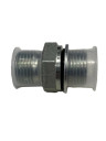 M-00063 Переходник 1/2"М - 1/2"М, 500 бар, оцинкованная сталь 