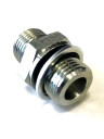 M-00063 Переходник 1/2"М - 1/2"М, 500 бар, оцинкованная сталь 