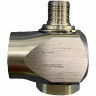 Муфта угловая SW90 поворотная для консоли аналог PA артикул 26.1300.20, G1/4M-G1/4F нержавеющая сталь, M-00098 TORNADO 