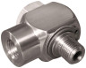 Муфта угловая SW90 поворотная для консоли аналог PA артикул 26.1300.20, G1/4M-G1/4F нержавеющая сталь, M-00098 TORNADO 