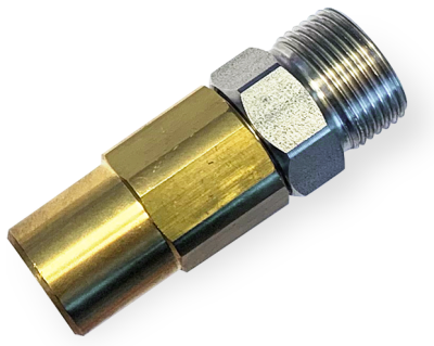 BF-9108 Муфта прямая поворотная для консоли G1/4"F - M22x1,5M, TORNADO