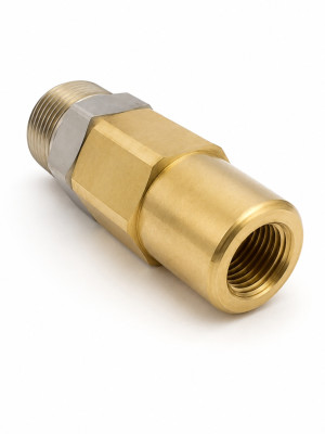 BF-9108 Муфта прямая поворотная для консоли 1/4"F - M22x1.5