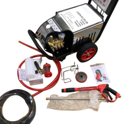 CEM1318-2 TOR Мобильный аппарат высокого давления 180 бар, 220В, 4 кВт, 1450 об/мин