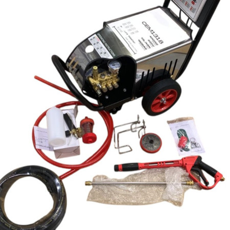 CEM1318-2 TOR Мобильный аппарат высокого давления 180 бар, 220В, 4 кВт, 1450 об/мин