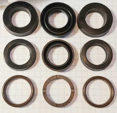 Комплект манжет ТехУм аналог KIT A, 1.099-754.0/260079/10997540 для Hawk NPM 1525, Ø18 мм