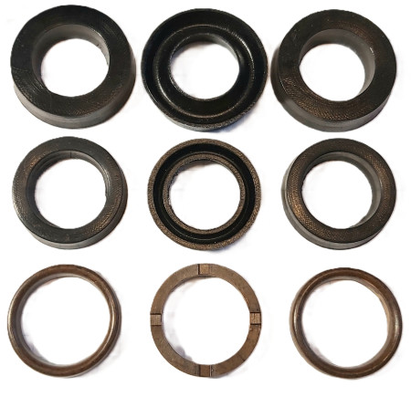 Комплект манжет ТехУм KIT A для Hawk NPM 1525 Ø18 мм, 1.099-754.0/260079/10997540