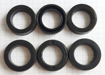 Комплект манжет ТехУм аналог для Karcher HD 7/18 4 M, 6.365-333.0/6.365-332.0, Ø18 мм