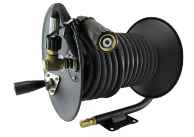MOHR2020001 Катушка для шланга высокого давления, окрашенная сталь, до 15 метров, 275 бар, TORNADO