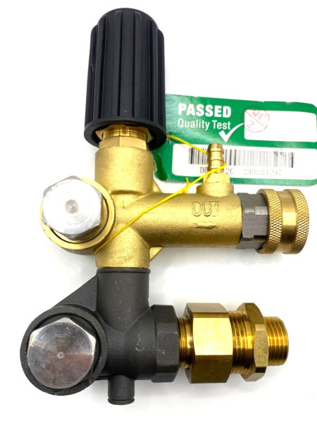 DR.02 Регулятор высокого давления, клапан разгрузочный с быстросъемом, 280 бар, DANAU  