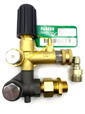 DR.02 Регулятор высокого давления, клапан разгрузочный с быстросъемом, 280 бар, DANAU